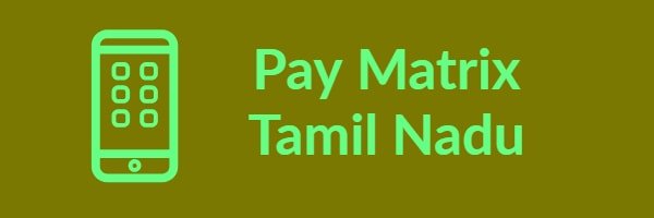 Pay Matrix Tamil Nadu 