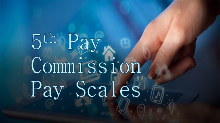 5th Pay Commission Fitment Table For Pay Fixation