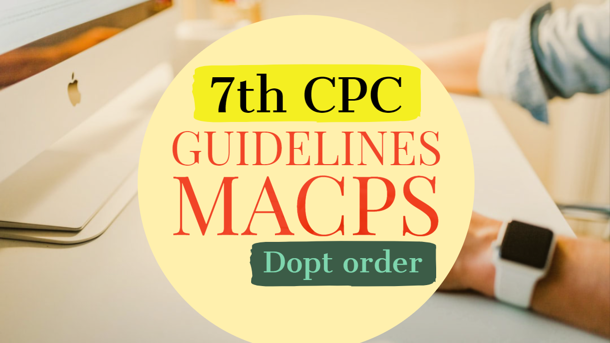 DOPT guidelines for MACP