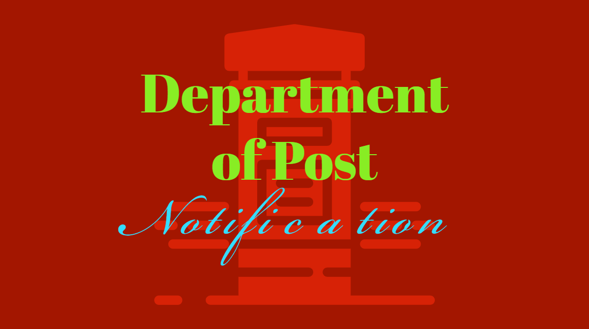 Department of Post (FR 15 (a))
