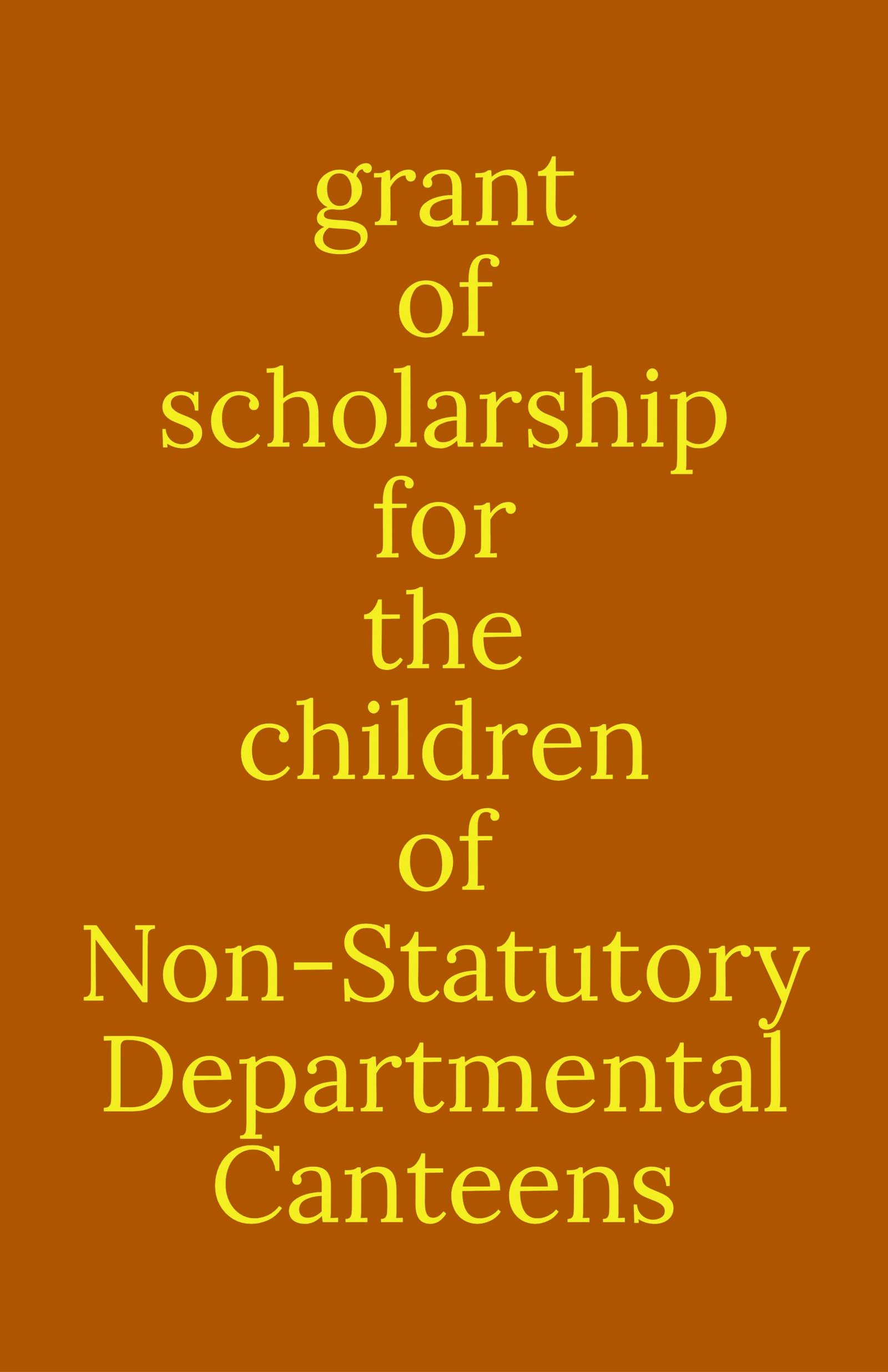 Children Scholarship