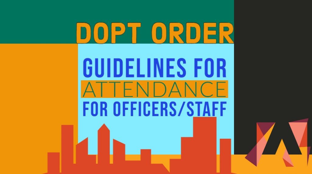 guidelines-for-attendance-for-officers-staff-dopt