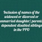 PPO inclusion of names