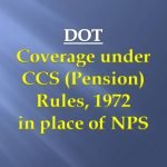 CCS (Pension) Rules 1972 in NPS