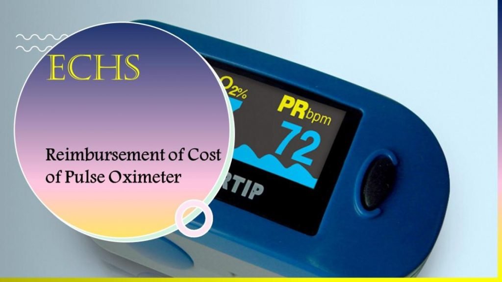 ECHS Reimbursement of Cost of Pulse Oximeter