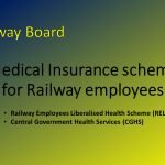 Railway Employees Liberalised Health Scheme" (RELHS) and "Central Government Health Services" (CGHS)