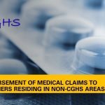 Reimbursement of medical claims to pensioners residing in non-CGHS areas