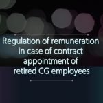 Contract appointment of retired CG employees