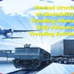 Travelling Allowance, Daily allowance, travelling entitlement revised structure in haryana
