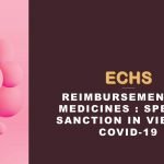 Reimbursement of medicines - special sanction in view of covid-19