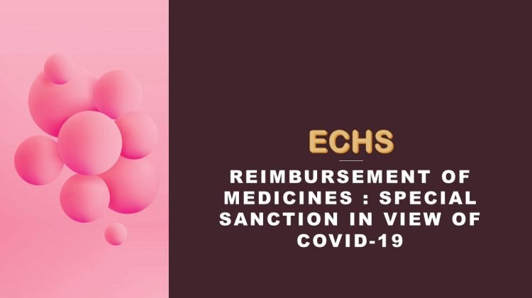 Reimbursement of medicines - special sanction in view of covid-19