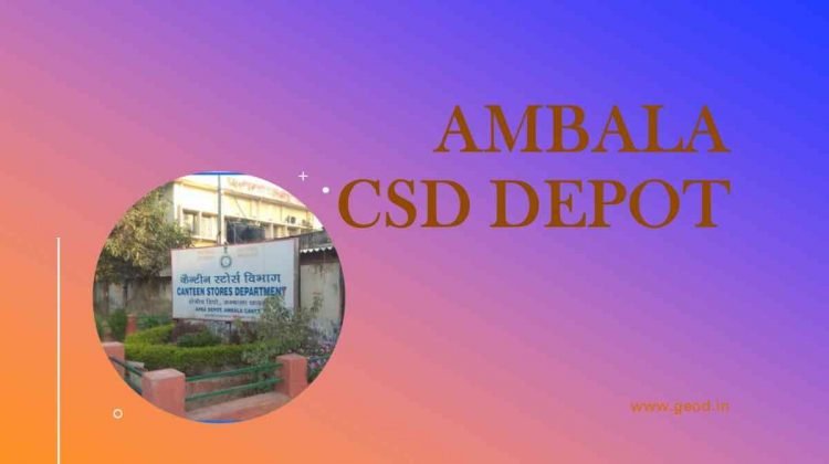 Ambala CSD depot