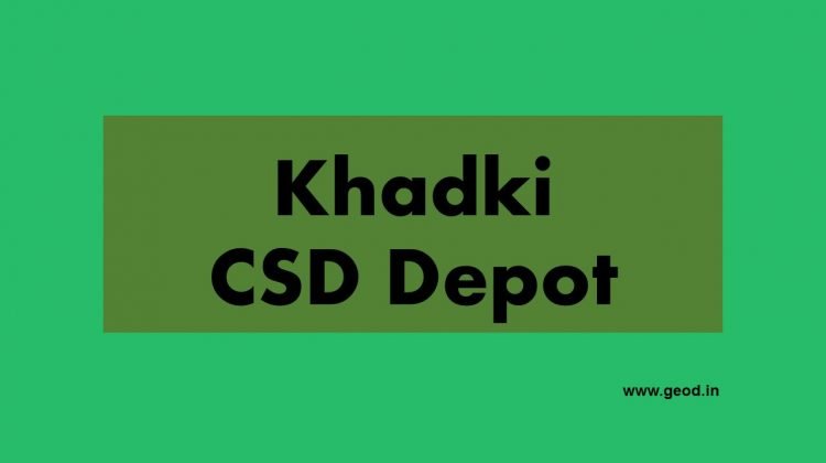 Khadki CSD depot