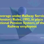Coverage under Railway Services (Pension) Rules, 1993