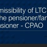 Admissibility of LTC to the pensioner/family pensioner - CPAO