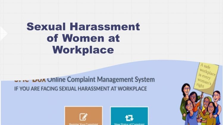 Sexual Harassment Of Women At Workplace 