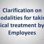 Clarification on modalities for taking medical treatment by KVS Employees