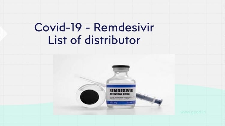 Covid-19 Remdesivir Medicine list of distributor