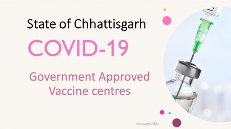 Covid Vaccine Centres in Chhattisgarh