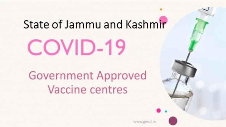 Covid Vaccine Centres in Jammu and Kashmir