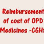 Reimbursement of cost of OPD Medicines