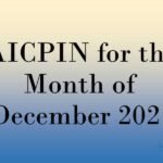 AICPIN for the Month of December 2021