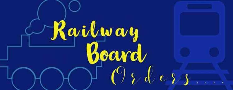 Railway Board Circular