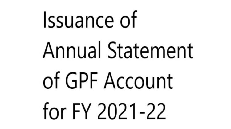Issuance of Annual Statement