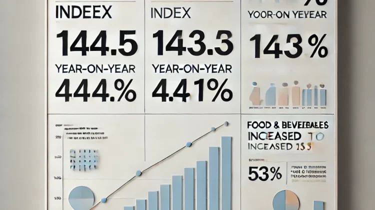 The Labour Bureau released the Consumer Price Index for Industrial Workers (CPI-IW) for October 2024.